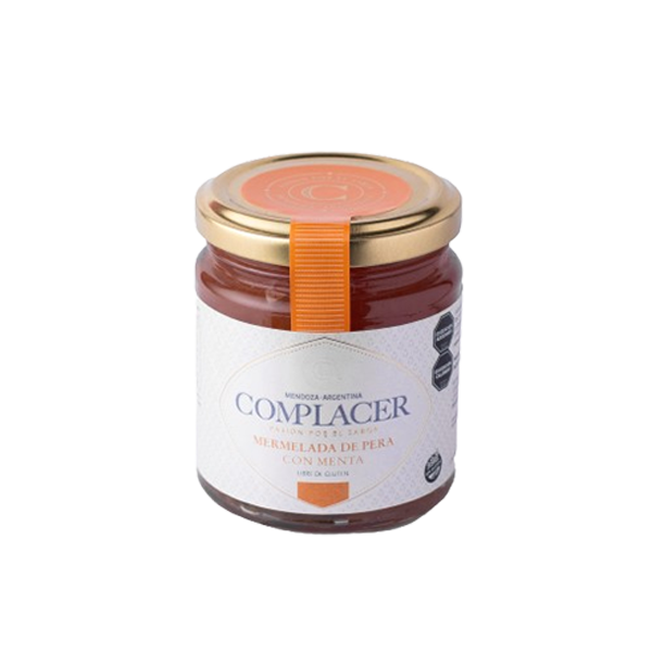 Mermelada Pera Con Menta 230gr